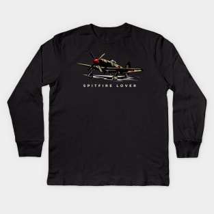 Spitfire Lover Kids Long Sleeve T-Shirt